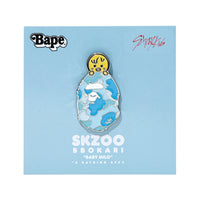 BAPE X STRAYKIDS 메탈 핀 SAX