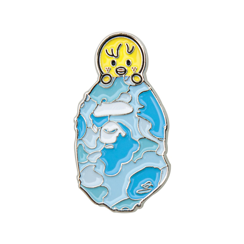 BAPE X STRAYKIDS 메탈 핀 SAX