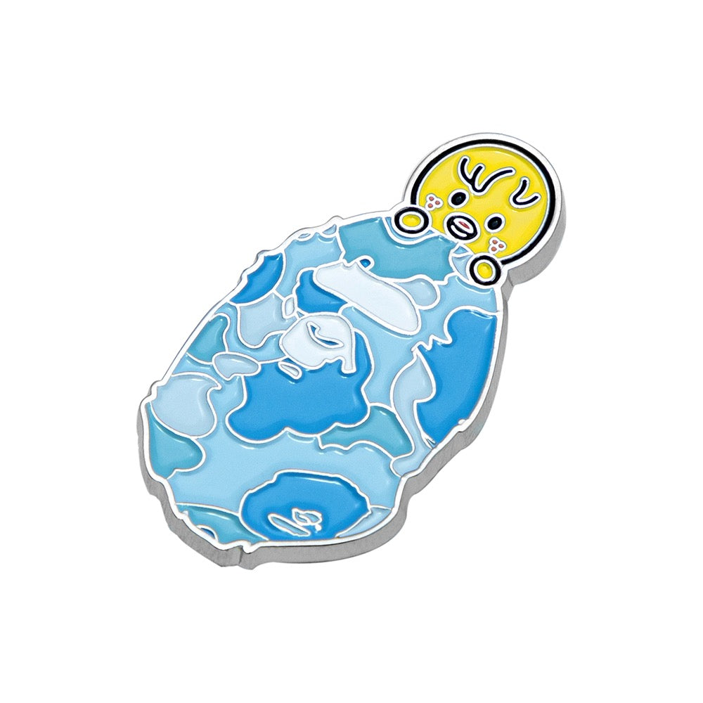 BAPE X STRAYKIDS 메탈 핀 SAX