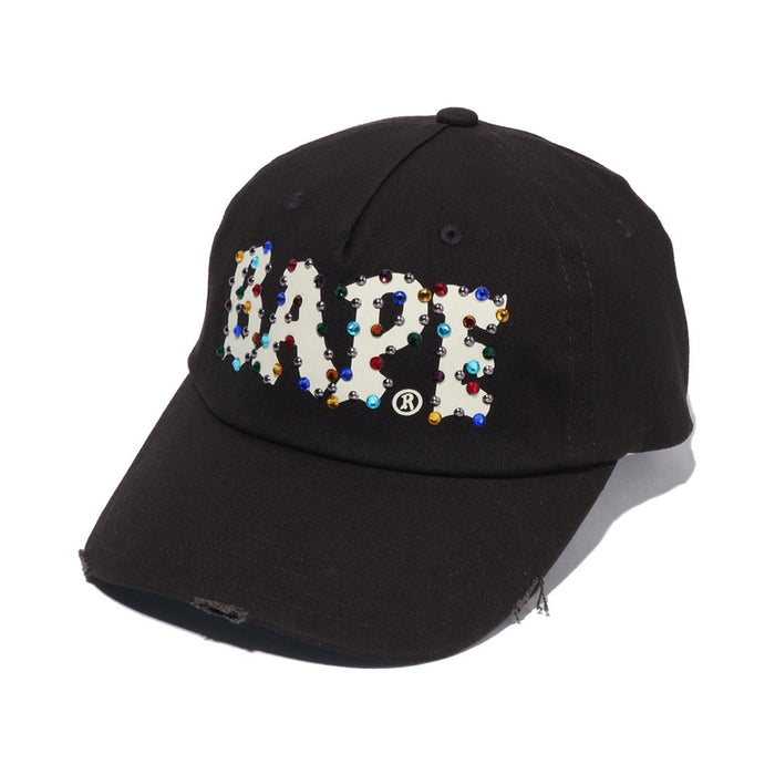 컬러 스톤 패널 캡 BLACK