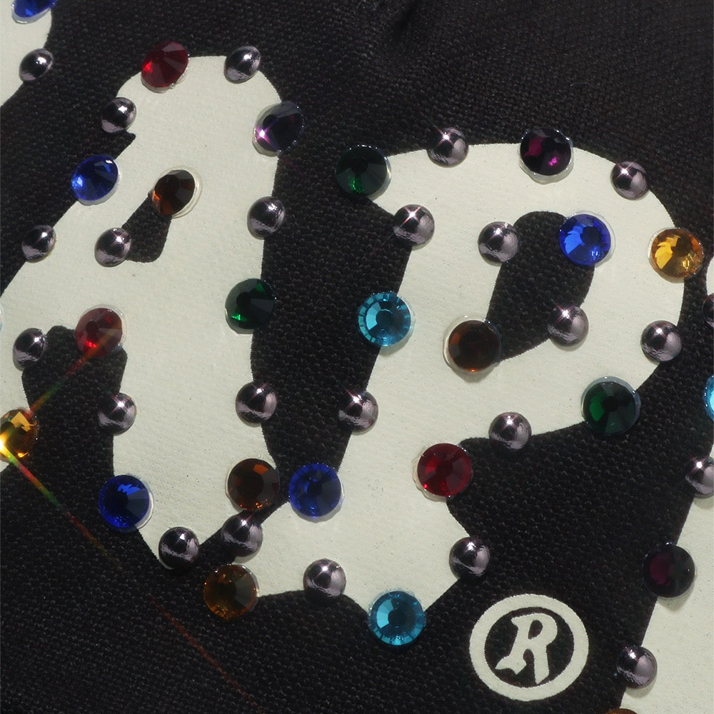 컬러 스톤 패널 캡 BLACK