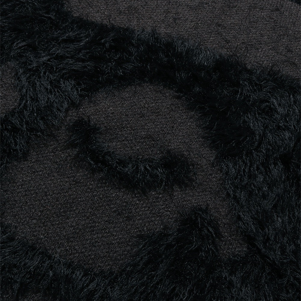 에이프 페이스 쉐기 스웨터(M) BLACK