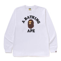 콜리지 롱슬리브(M) WHITE