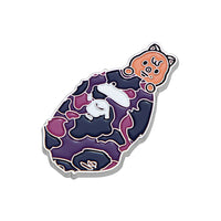 BAPE X STRAYKIDS 메탈 핀 PURPLE
