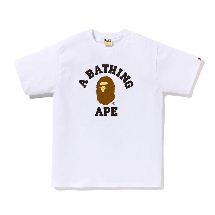 콜리지 티셔츠(M) WHITE