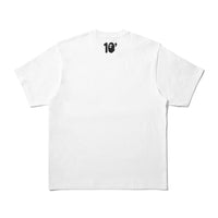 BAPE X 88RISING 네온 로고 릴렉스드 핏 티셔츠(M) WHITE