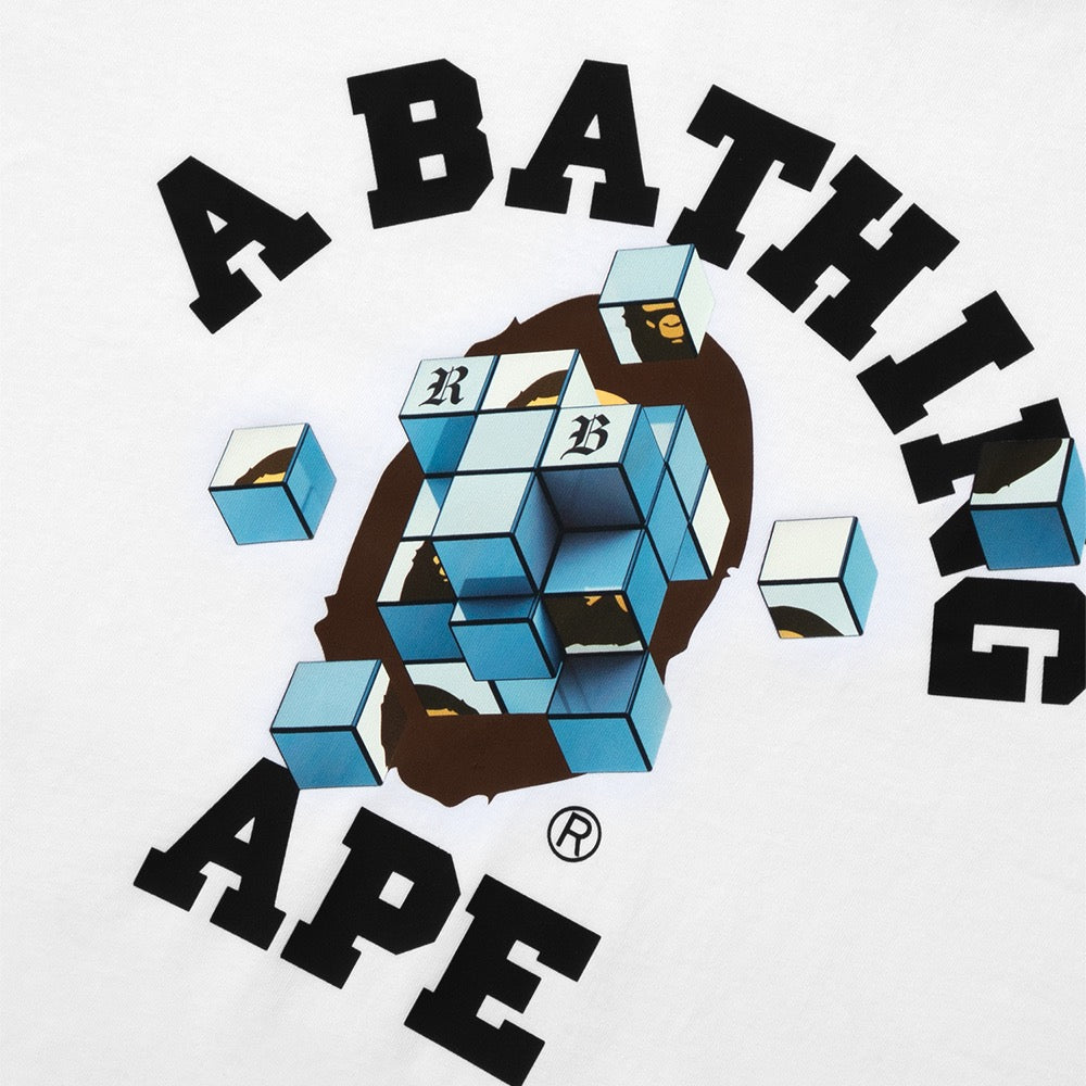 BAPE X 88RISING 리치 브라이언 콜리지 릴렉스드 핏 티셔츠(M) WHITE