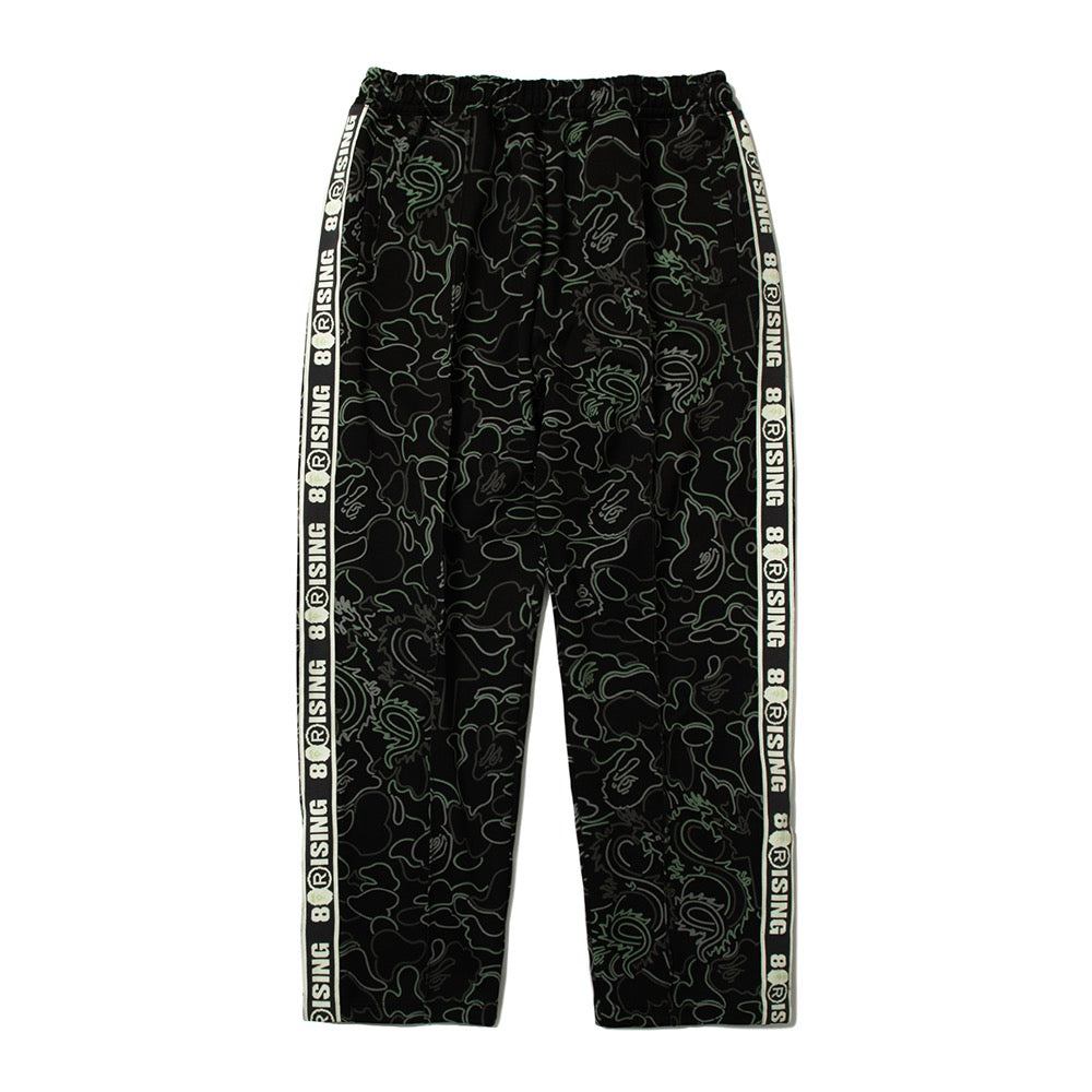 BAPE X 88RISING 글로우 인 더 다크 카모 트랙 팬츠(M) BLACK