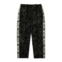 BAPE X 88RISING 글로우 인 더 다크 카모 트랙 팬츠(M) BLACK