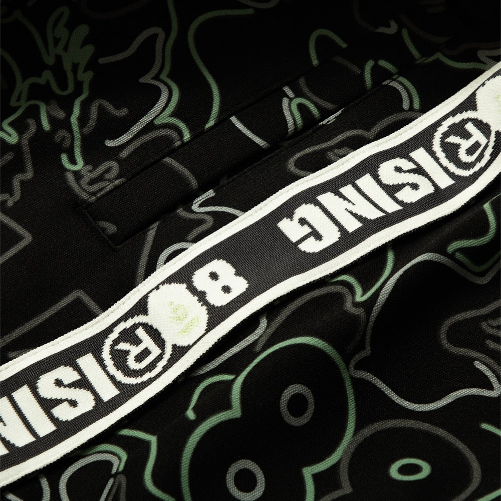 BAPE X 88RISING 글로우 인 더 다크 카모 트랙 팬츠(M) BLACK