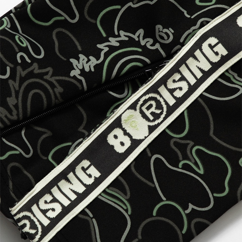BAPE X 88RISING 글로우 인 더 다크 카모 트랙 팬츠(M) BLACK