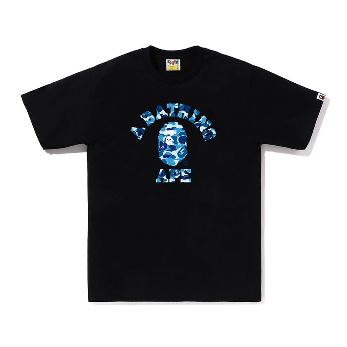 ABC 카모 콜리지 티셔츠(M) BLACK/BLUE
