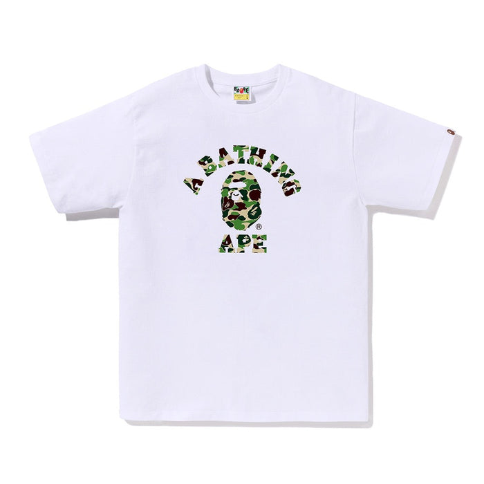ABC 카모 콜리지 티셔츠(M) WHITE/GREEN