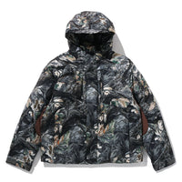 트리 엣지 카모 메탈 로고 다운 자켓(M) BROWN