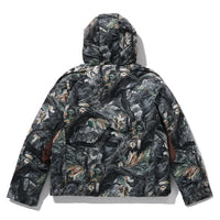 트리 엣지 카모 메탈 로고 다운 자켓(M) BROWN