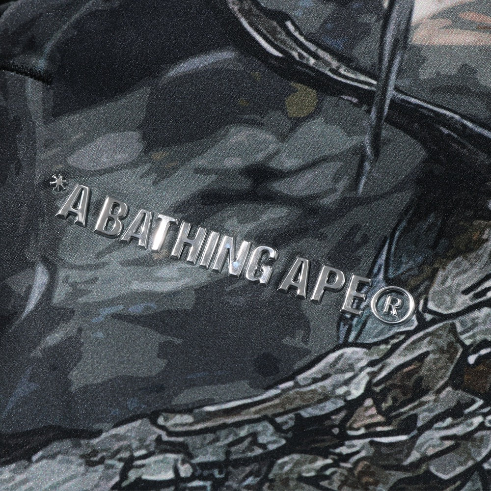 트리 엣지 카모 메탈 로고 다운 자켓(M) BROWN