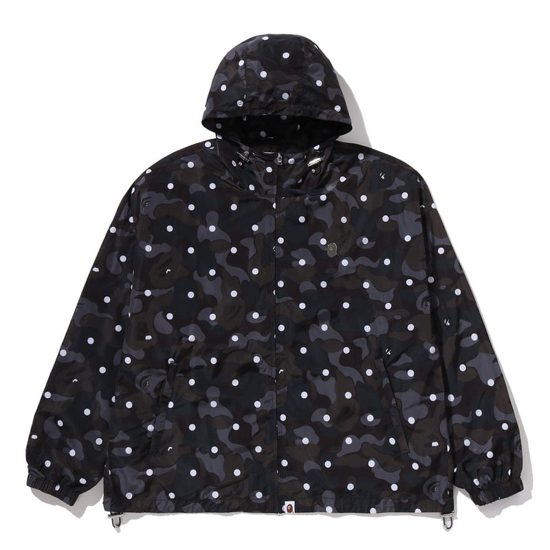ABC 도트 후드 자켓(M) BLACK