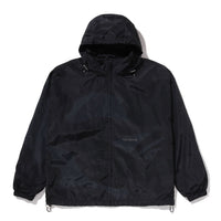 컬러 카모 스탠드 칼라 후드 자켓(M) BLACK