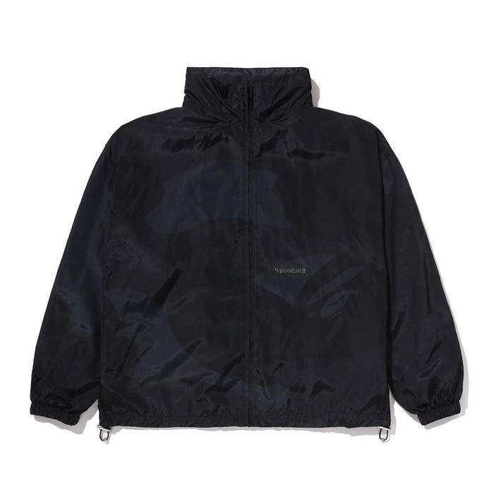 컬러 카모 스탠드 칼라 후드 자켓(M) BLACK