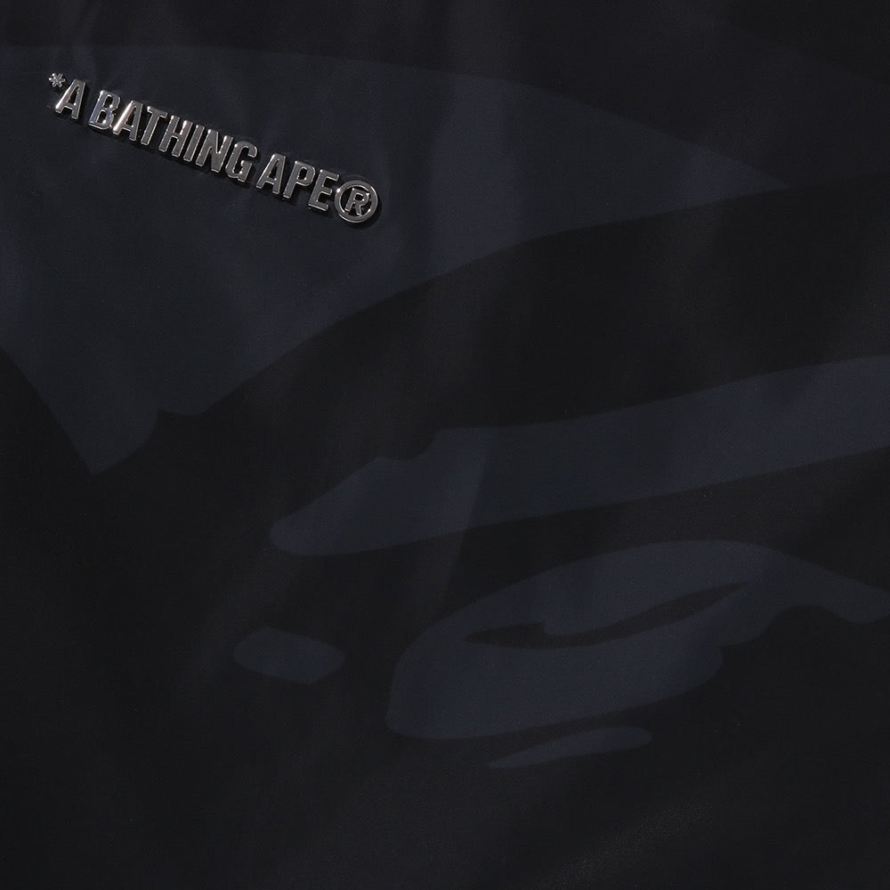 컬러 카모 스탠드 칼라 후드 자켓(M) BLACK