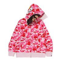 ABC 카모 세컨드 에이프 풀 집 후드(M) PINK