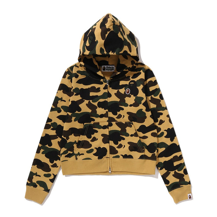 퍼스트 카모 집 후드(W) YELLOW