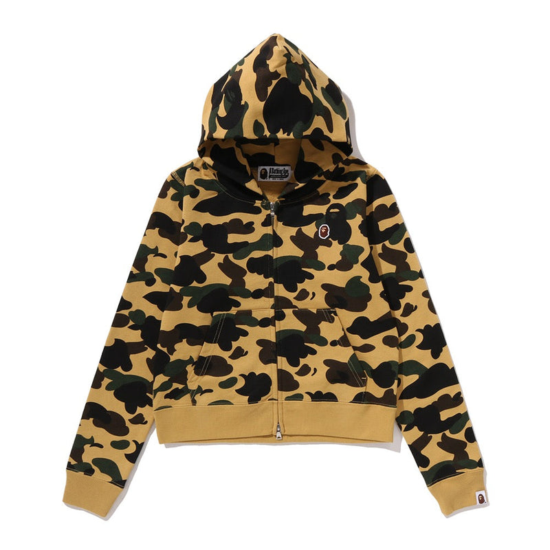 퍼스트 카모 집 후드(W) YELLOW