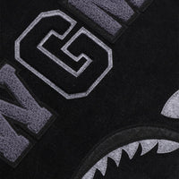 스노우 워시 샤크 릴렉스드 핏 풀 집 후드(M) BLACK