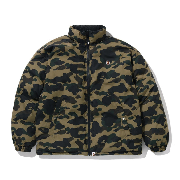 퍼스트 카모 리버시블 다운 자켓(M) GREEN