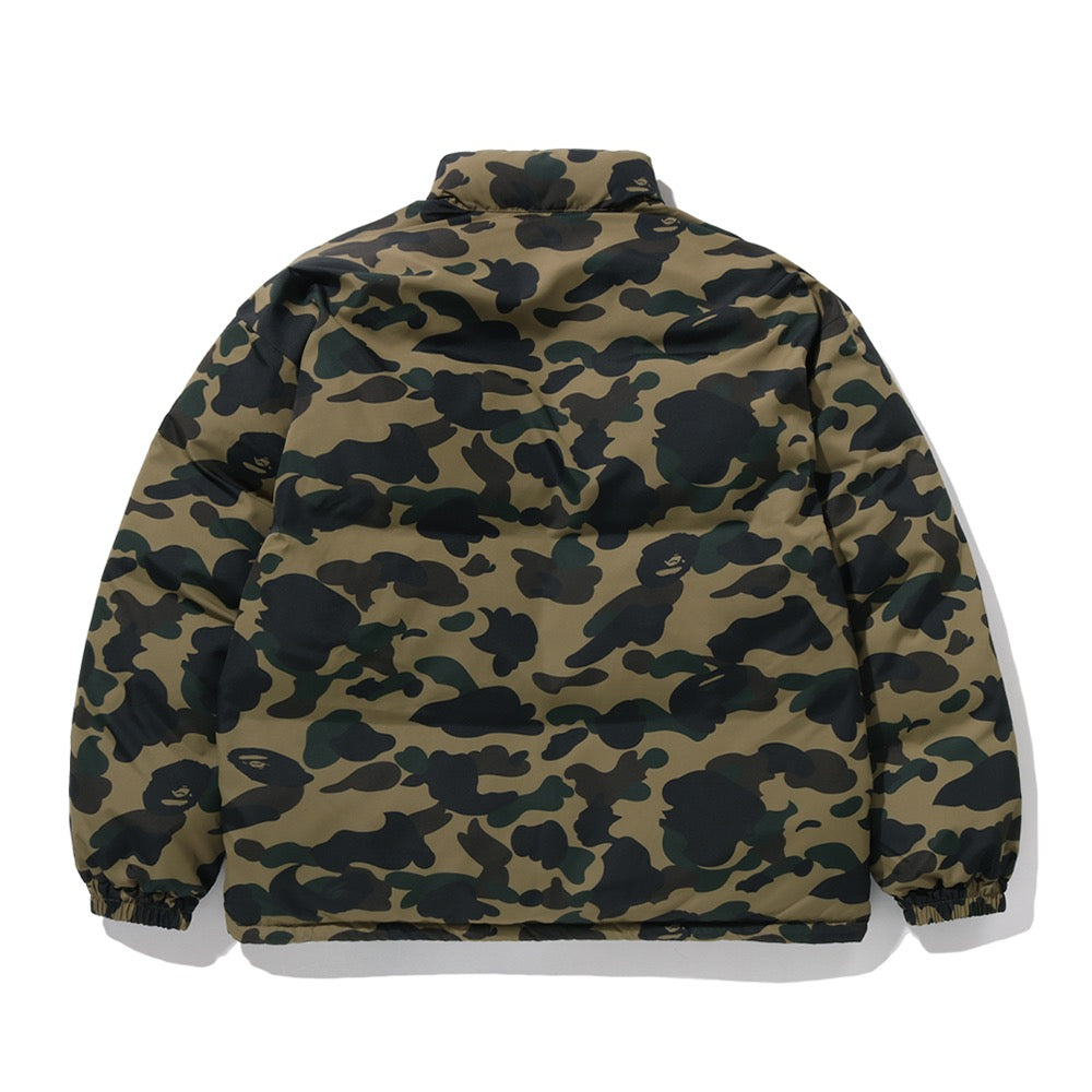 퍼스트 카모 리버시블 다운 자켓(M) GREEN