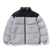 퍼스트 카모 리버시블 다운 자켓(M) GREEN