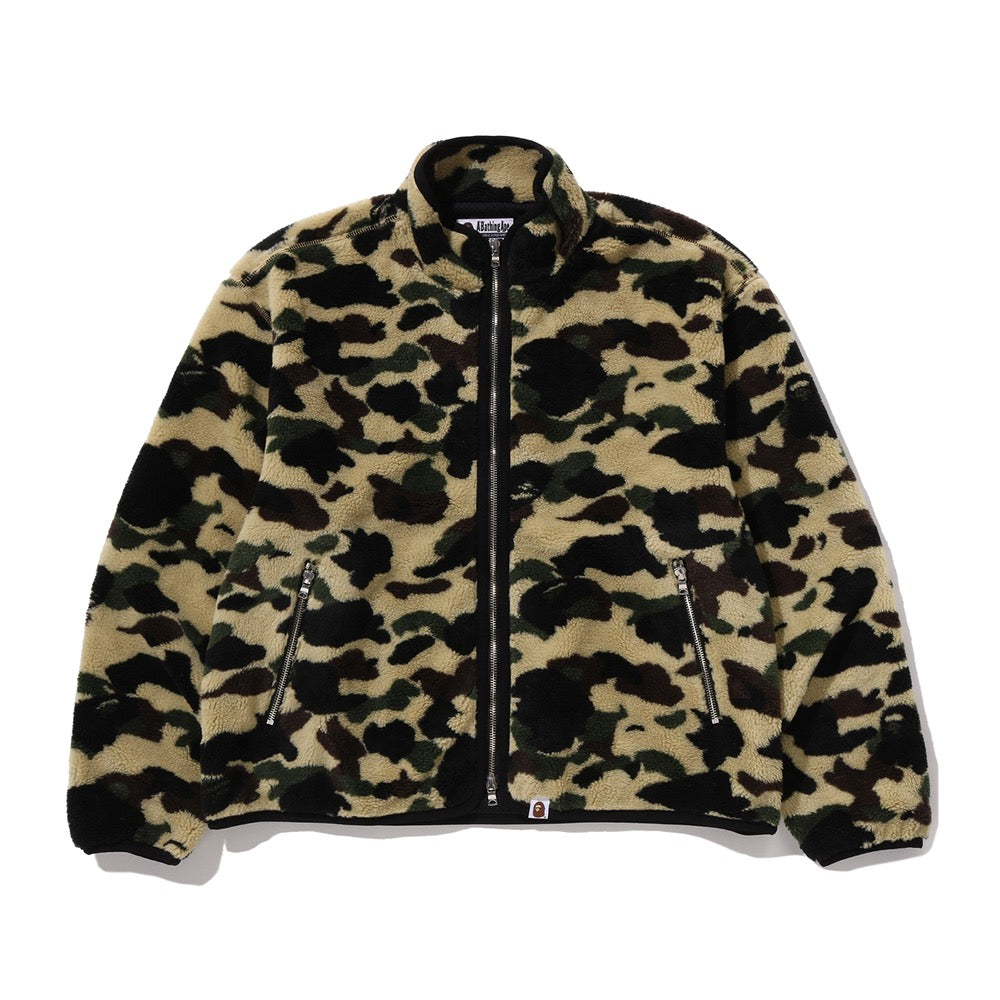 퍼스트 카모 플리스 자켓(M) YELLOW