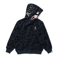 BAPE X STRAYKIDS JINIRET 샤크 풀 집 후드(M) BLACK