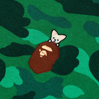 BAPE X STRAYKIDS FOXI.NY 샤크 풀 집 후드(M) GREEN