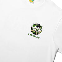 BAPE x Liberty Walk ABC 카모 로고 릴렉스트 핏 티셔츠 WHITE