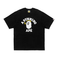 BAPE X SPOTIFY BY CENTRAL CEE 콜리지 릴렉스트 핏 티셔츠(M) BLACK