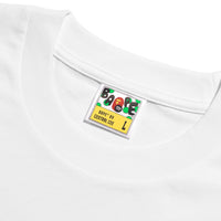 BAPE X SPOTIFY BY CENTRAL CEE 콜리지 릴렉스트 핏 티셔츠(M) WHITE