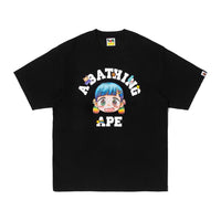 BAPE X MR. 콜리지 릴렉스드 핏 티셔츠(M) BLACK