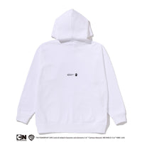 BAPE X THE POWERPUFF GIRLS 에이프 헤드 풀오버 후드(W) WHITE
