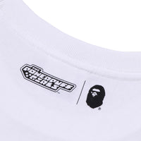 BAPE X THE POWERPUFF GIRLS 에이프 헤드 티셔츠(W) WHITE