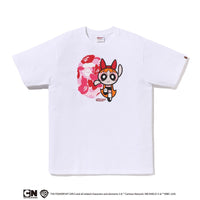 BAPE X THE POWERPUFF GIRLS BLOSSOM 티셔츠(W) WHITE