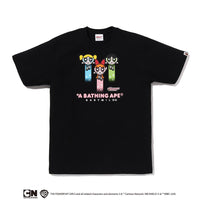 BAPE X THE POWERPUFF GIRLS 베이비 마일로 티셔츠(W) BLACK