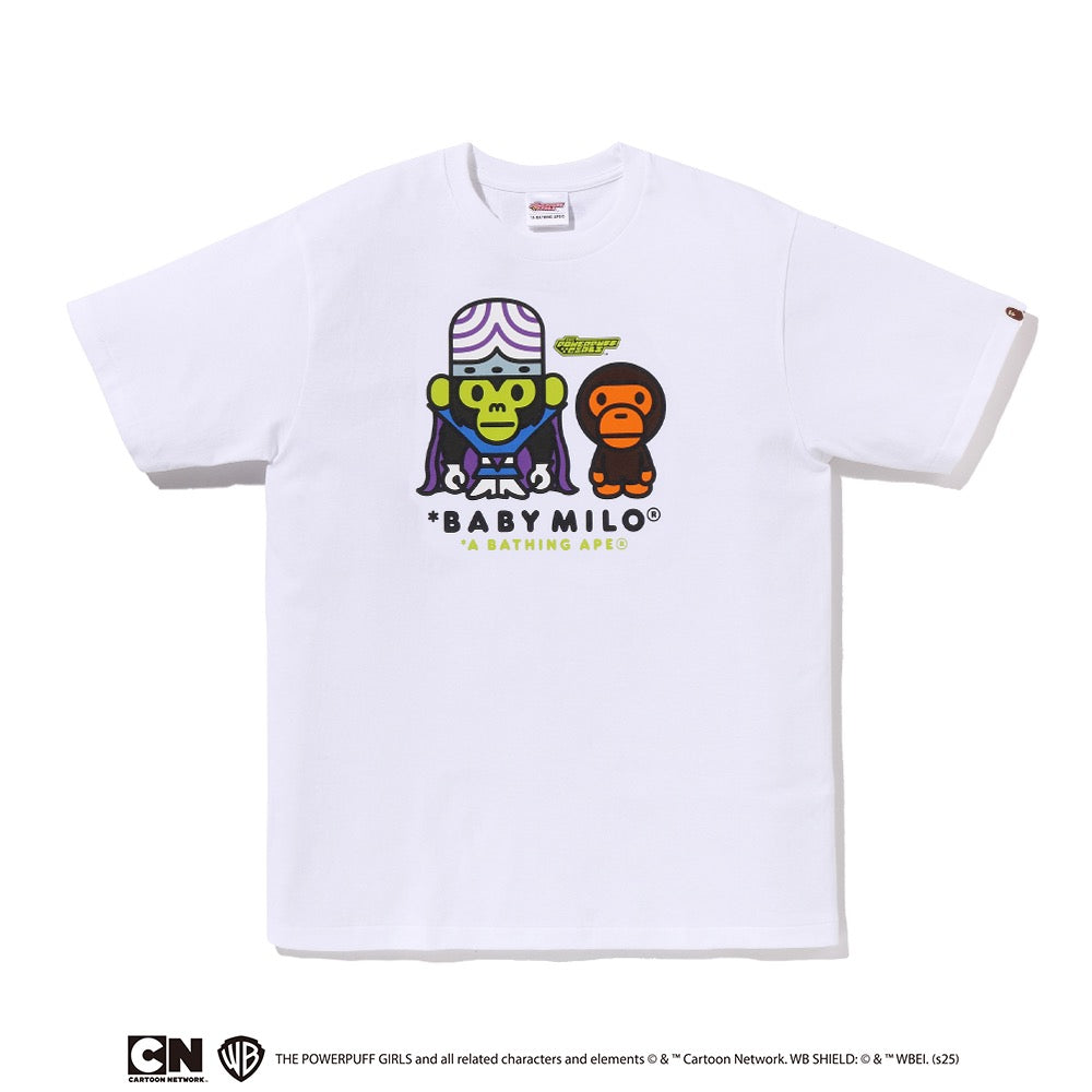 BAPE X THE POWERPUFF GIRLS 베이비 마일로&모조 조조(W) WHITE