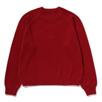 콜리지 니트 스웨터(W) BURGUNDY