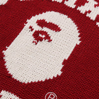 콜리지 니트 스웨터(W) BURGUNDY