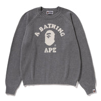 콜리지 니트 스웨터(W) GRAY