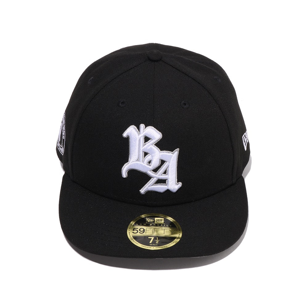 NEW ERA 59FIFTY LP 베이프 로고 캡 BLACK