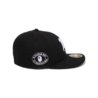 NEW ERA 59FIFTY LP 베이프 로고 캡 BLACK