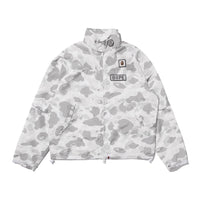 BAPE X CLOT 카모 슬리브 디테처블 레인 자켓(M) WHITE