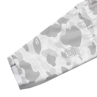 BAPE X CLOT 카모 슬리브 디테처블 레인 자켓(M) WHITE